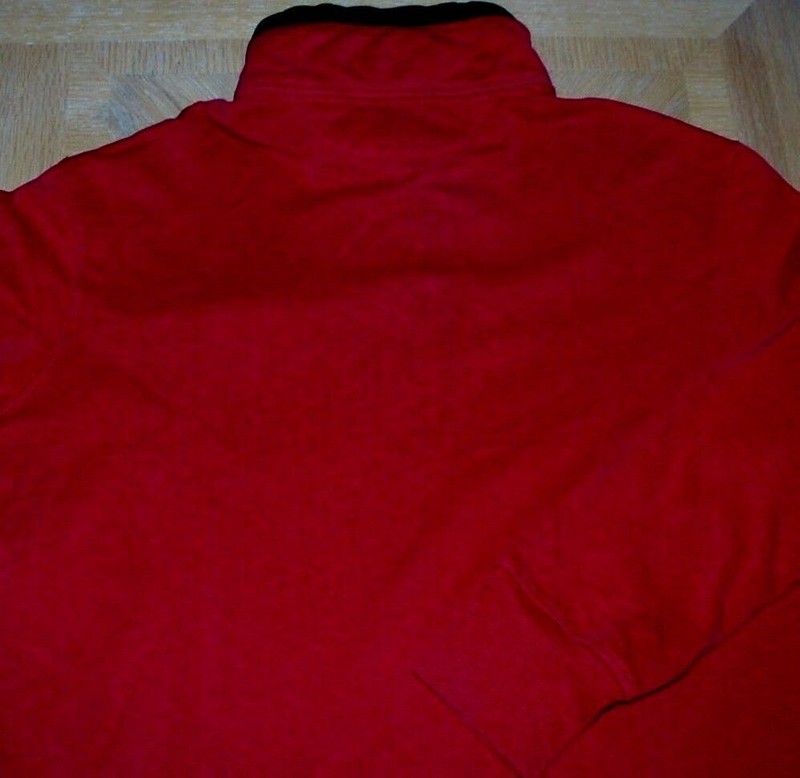 Polo Ralph Lauren 1/4 Zip/Snap Button Mock Neck Pullover, Red or Black, New gallery