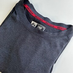 RBX X-TRAIN Athletic T-Shirt Mens Gray XL Performance Running Gym Quick Dry