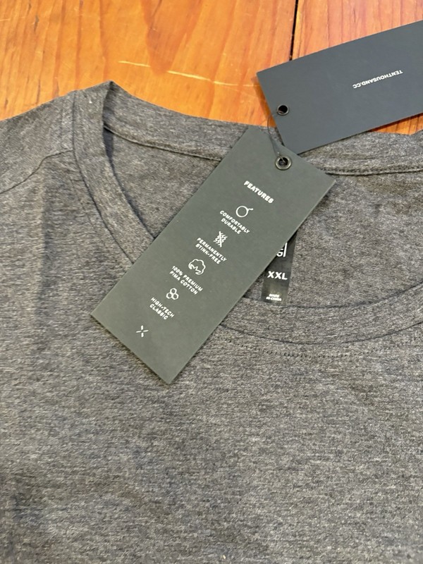 Ten Thousand Men Essential Shirt Comfort Workout Gym DCMCHRCL XXL gallery