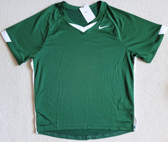 NWT Nike Stock Elite DRI-FIT Lacrosse Dark Green Jersey Mens DO8821 Medium