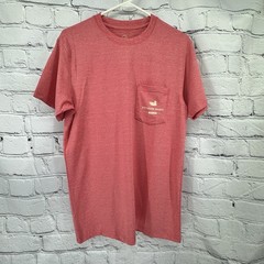 Southern Marsh Tee Shirt Men’s S Coral Performance Polyester FieldTec Fishing
