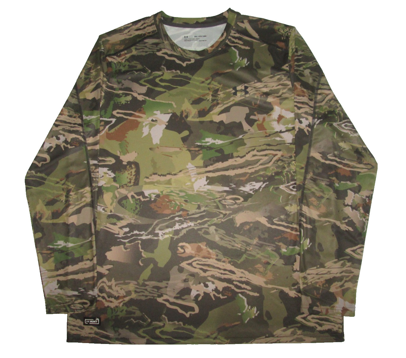 Under Armour Iso-Chill Brush Line Long Sleeve Shirt Men's 2XL Camo gallery