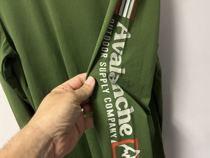 Avalanche Outdoor Performance Hiking Long Sleeve Shirt Men’s Size XL Green gallery