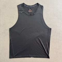 Rhone Tank Top XXL Men’s Gray Black Sleeveless Shirt Gym Training Logo Comfort