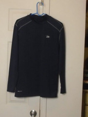 Pro Player Perform Dri Men’s Size Large XLong Sleeve Mock Neck Shirt Activewear