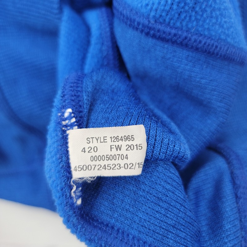 UNDER ARMOUR Mens 1/4 Zip Sweater Sz XL Storm Sweaterfleece BLUE Coldgear Loose gallery