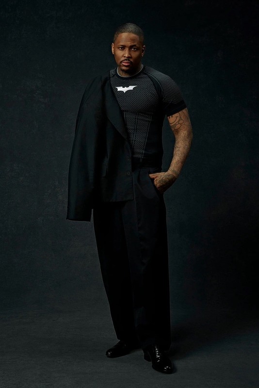 YOUNGLA (SOLD OUT) - 4259 - BATMAN COMPRESSION TEES - BLACK - MEDIUM SHIPPED ✅ gallery