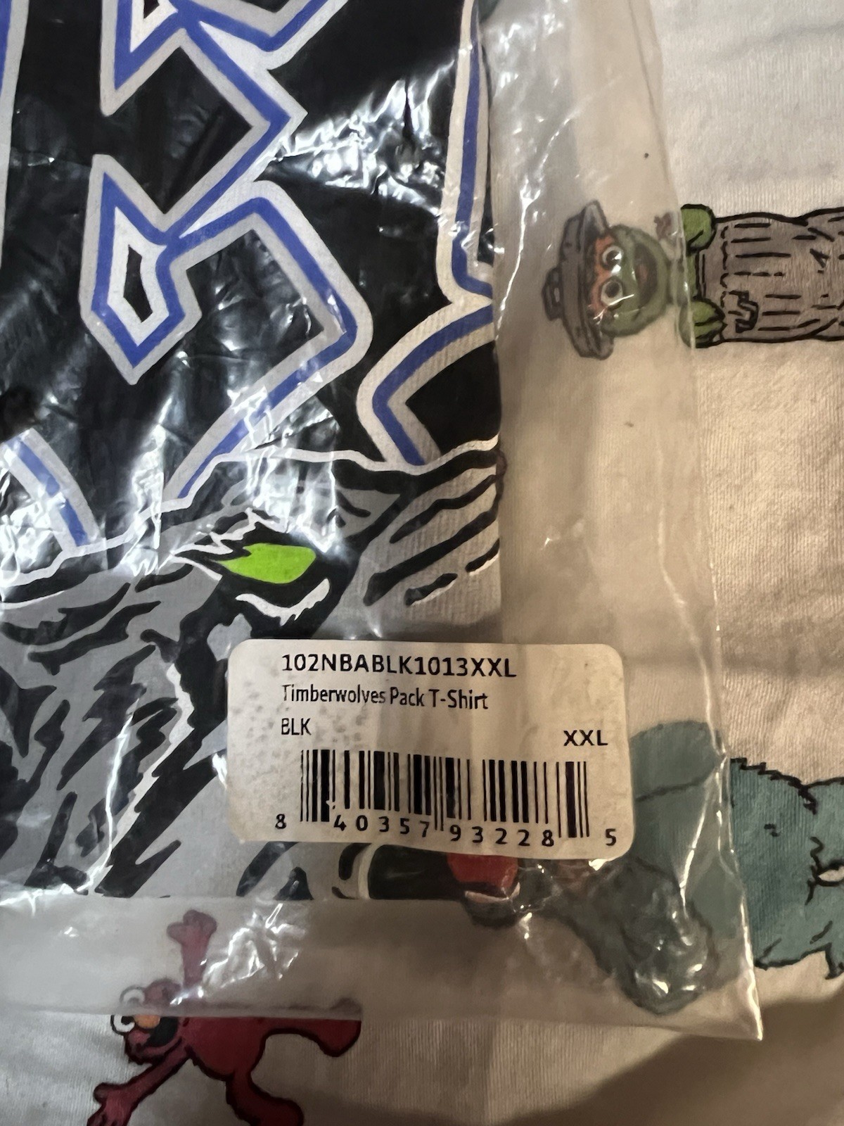 Warren Lotas x NBA Minnesota Timberwolves T Shirt XXL gallery