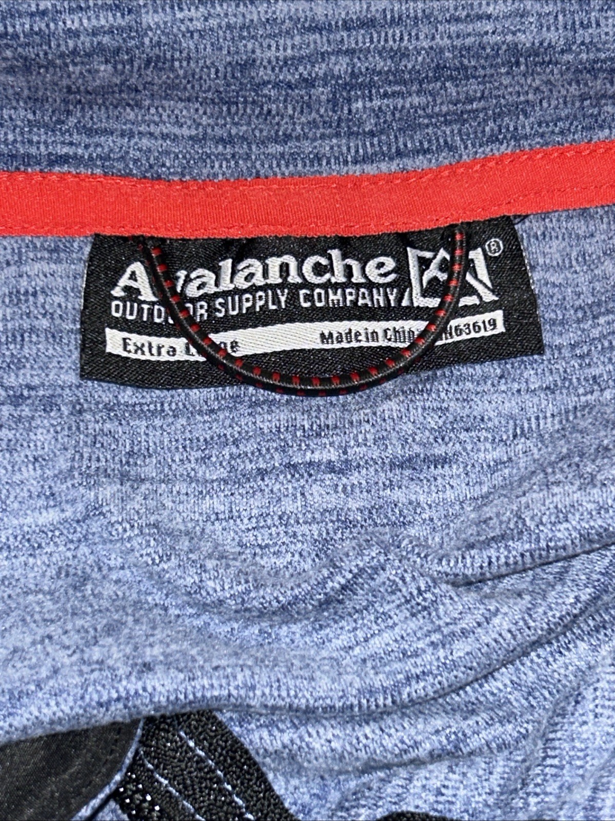Avalanche Men's Quarter Zip Top Stand Up Pullover gallery