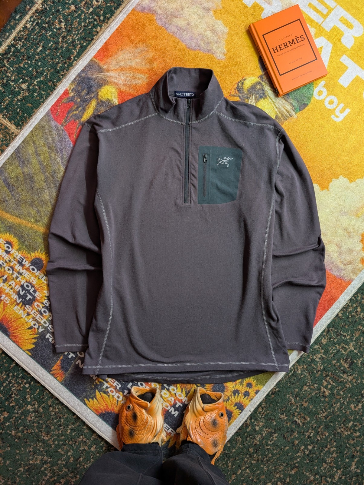 Arc'teryx Rho LT Zip Neck Men size XL gallery