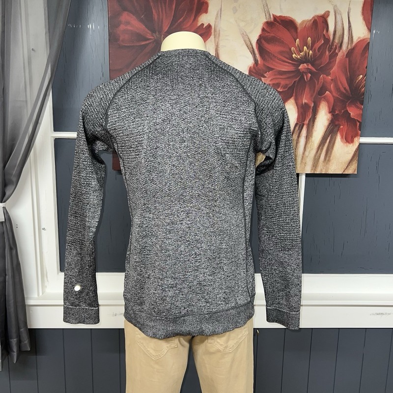 Lululemon Engineered Warmth Crew Merino Blend Sweatshirt Mens Sz M (No Tag) Gray gallery