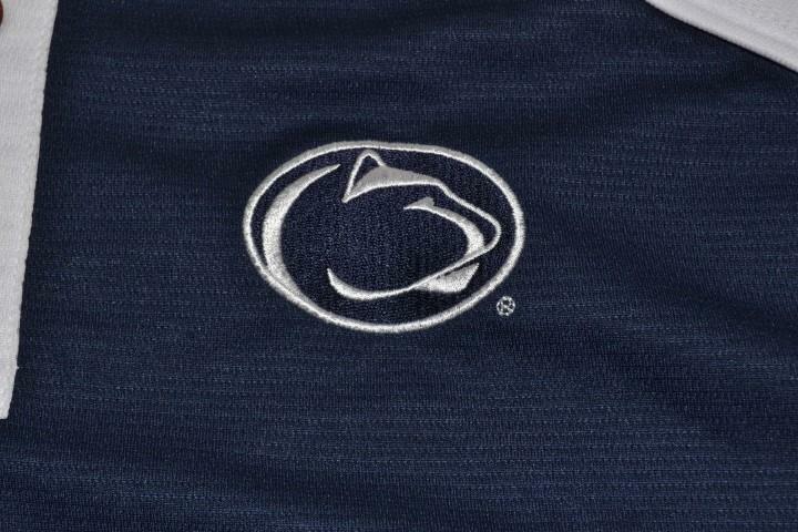 RUSSELL PENN STATE UNIVERSITY NAVY BLUE NITTANY LIONS POLO SHIRT MENS SIZE M gallery