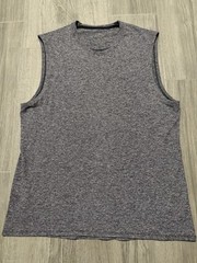 Lululemon Metal Vent Tech Tank Top Sleeveless Size XL Extra Large Heather Gray