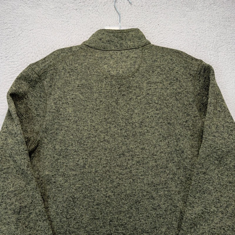 Woolrich Pullover Sweater Mens XL Green 1/4 Snap Long Sleeve Outdoor Hiking gallery