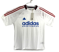Adidas House of Tiro Nations Pack Tee White Team Navy Blue Men`s Size M IY4504