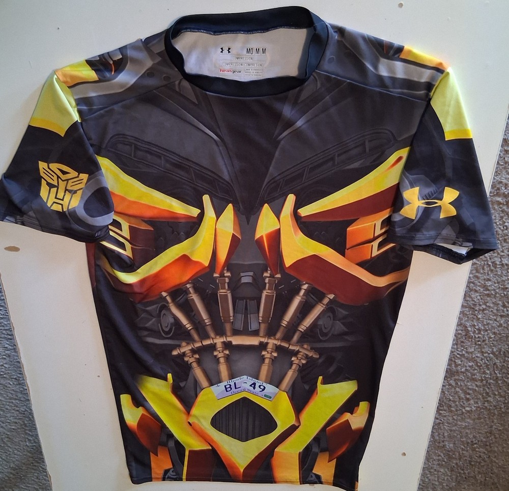 Under Armour Transformers Bumblebee Medium Compression Shirt