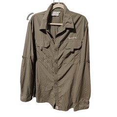 Thornbush Luxury Game Lodge Collective Outdoor Hunting Olive Work Shirt Sz 2XL