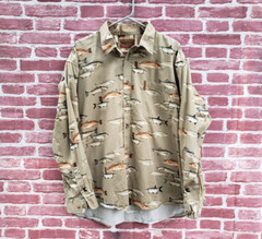 🔥 Magellan Sportswear Fishing Fish Button Down Shirt Men’s 2XL Loose 3XL