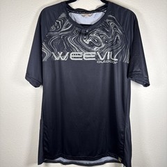 Weevil Outdoor Dri-fit Moisture Wicking Short Sleeve Shirt Black Men’s XL