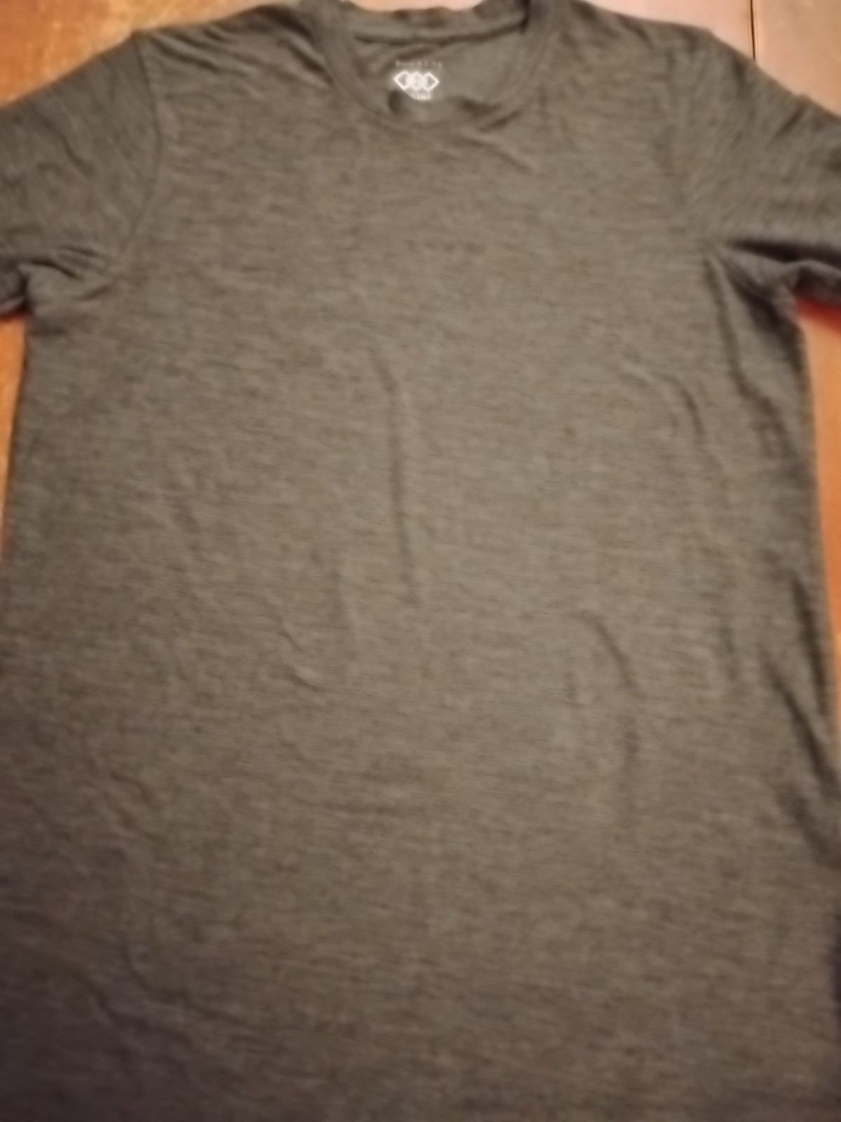 Leg3nd Breathe Men's Black/Grey Heathered Athletic/Active Short Sleeve T-Shirt gallery