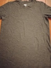 Leg3nd Breathe Men’s Black/Grey Heathered Athletic/Active Short Sleeve T-Shirt