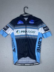Primal Tour Courage Classic Cycling Jersey Mens Medium Prologis CBRE Bike Shirt