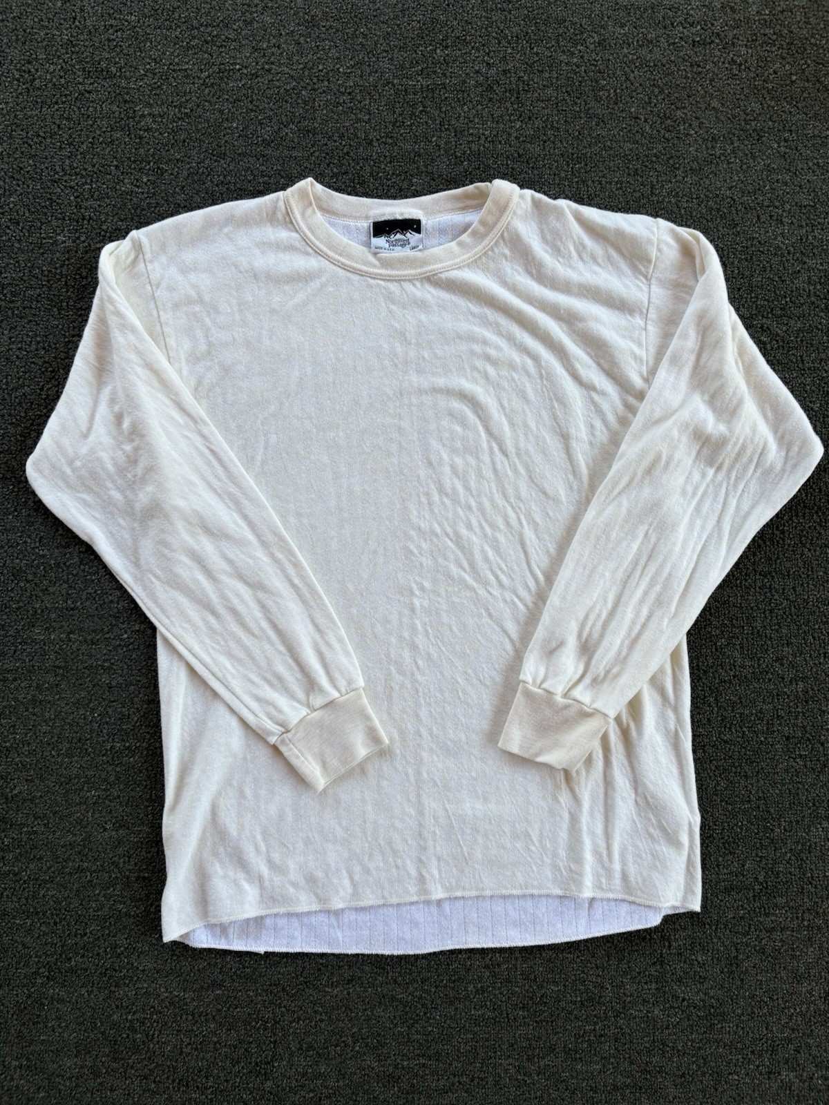 VTG Northwest Passage 2 Layer Premium Wool Blend Thermal Shirt Mens L Made USA gallery