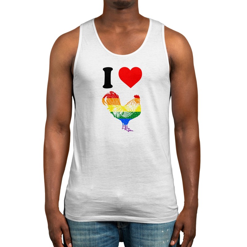 Funny Gay Pride Cockerel Vest Men LGBTQ Him flag celebrate lesbian gay bisexu... gallery