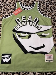 Dead Presidents Movie Men’s Headgear Classics Embroidered Basketball Jersey