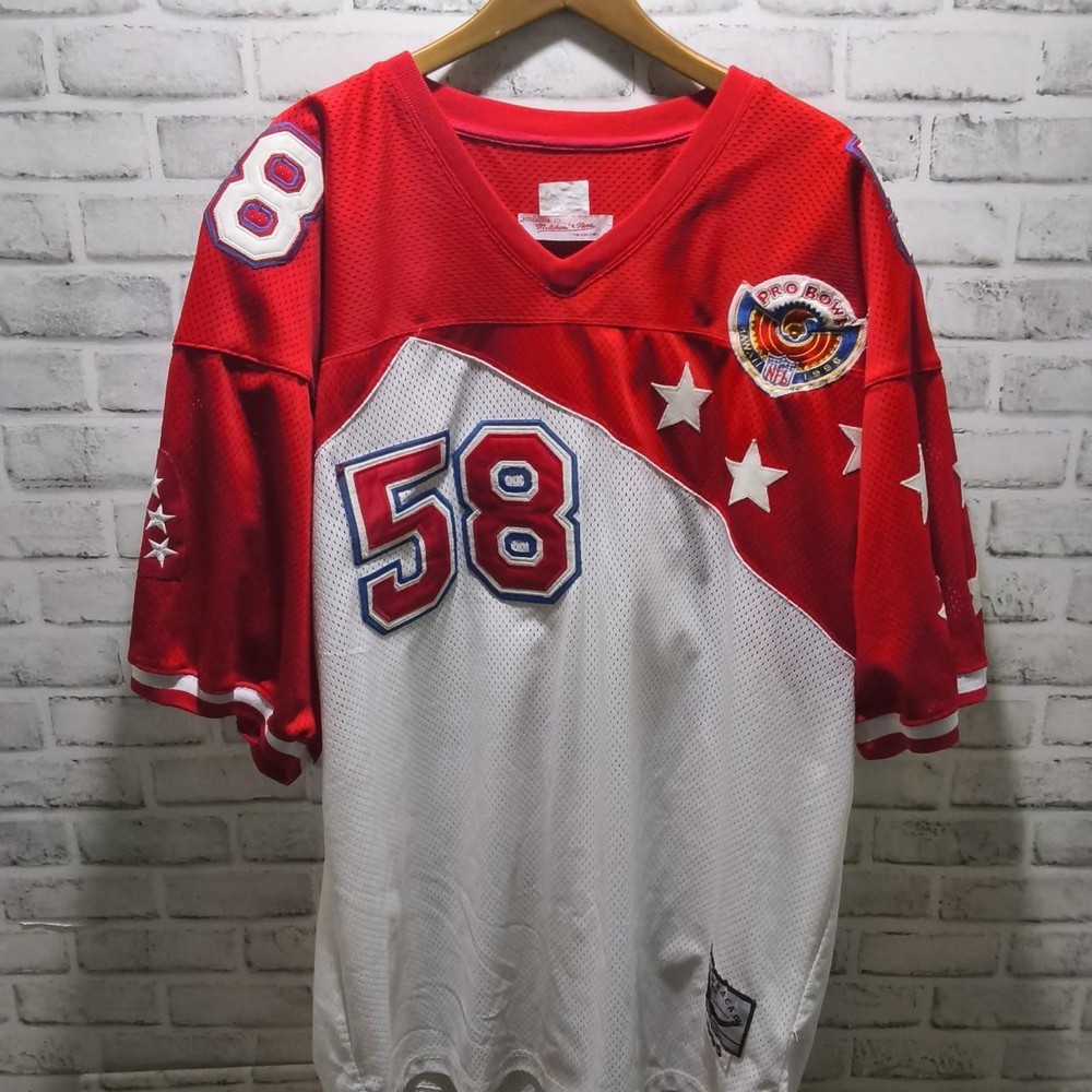 90s nfl VTG Pro Bowl # 58 D.Thomas Jersey Size 54