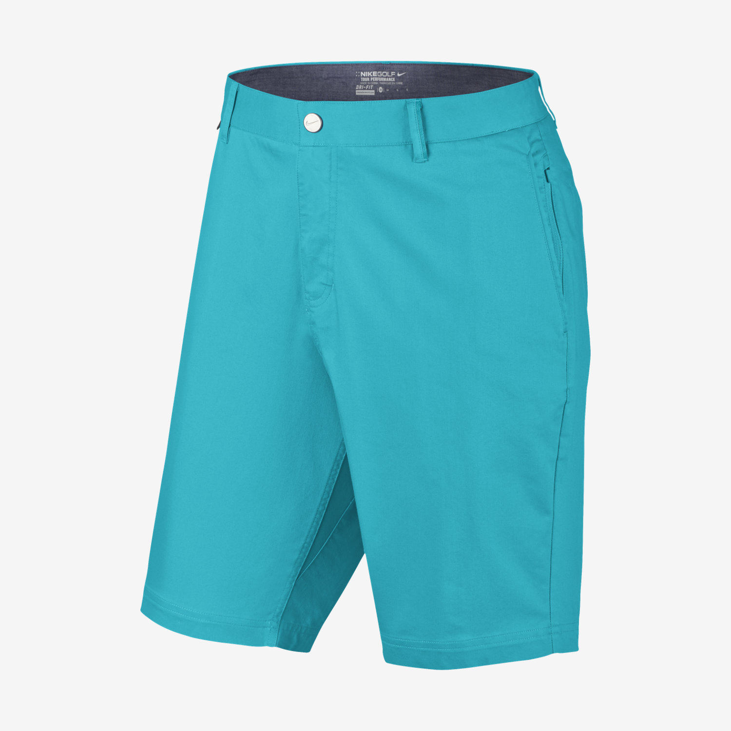 NIKE NEW MODERN FIT WASHED GOLF SHORTS OMEGA BLUE 725710-418 MENS SIZE 28 gallery