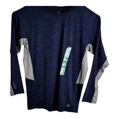 Hang Ten Long Sleeve Shirt With UV Protection UPF 50+ Size XL New with Tags.