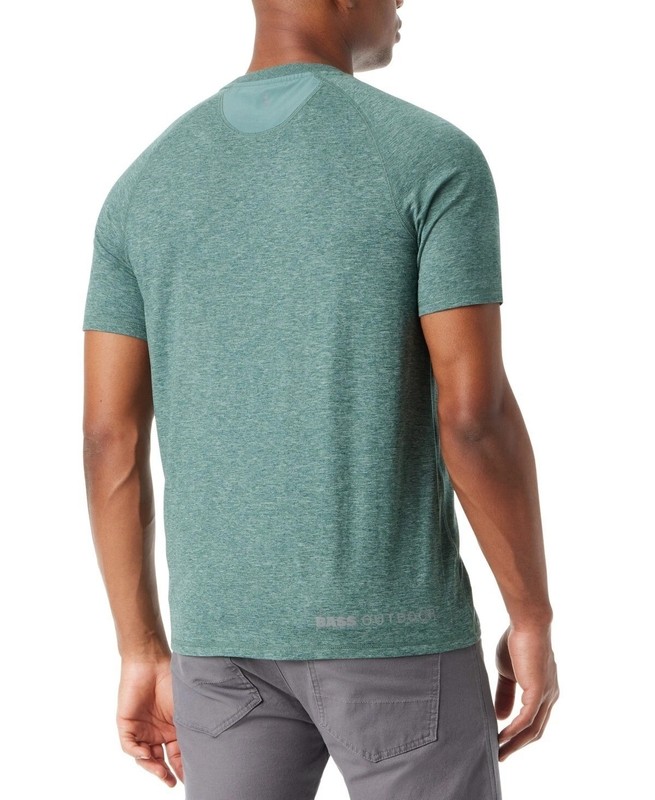 NWT Bass Outdoor Men's XL Microtech Performance Short Sleeve Tee J2091 gallery