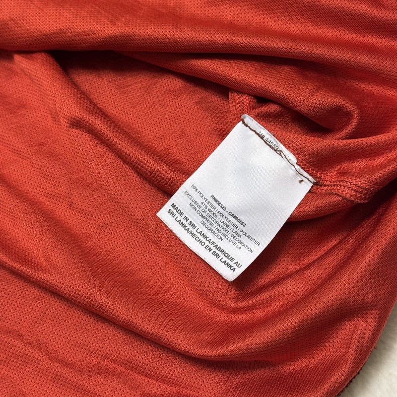 Nike Running DriFit 1/4 Zip Pullover L Red Long-sleeve with Thumb holes Men’s gallery