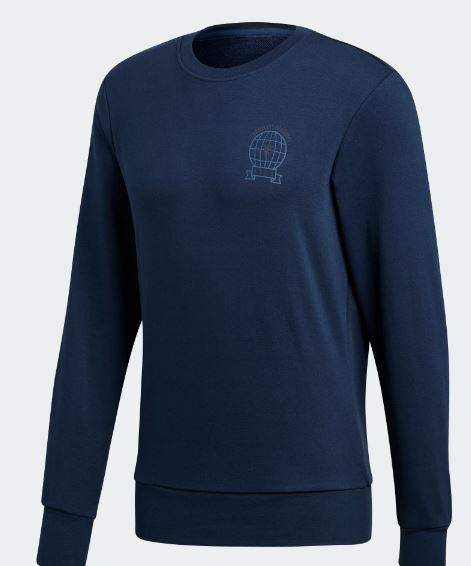 Adidas Manchester United Graphic Sweatshirt Collegiate Navy Size S Mens CW7650 gallery