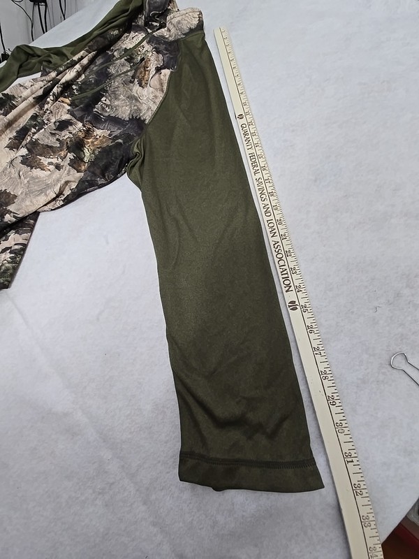 Habit Camo Quarter Zip 2XL Pullover Zip Pocket Lightweight Scent Blocker Hunting gallery