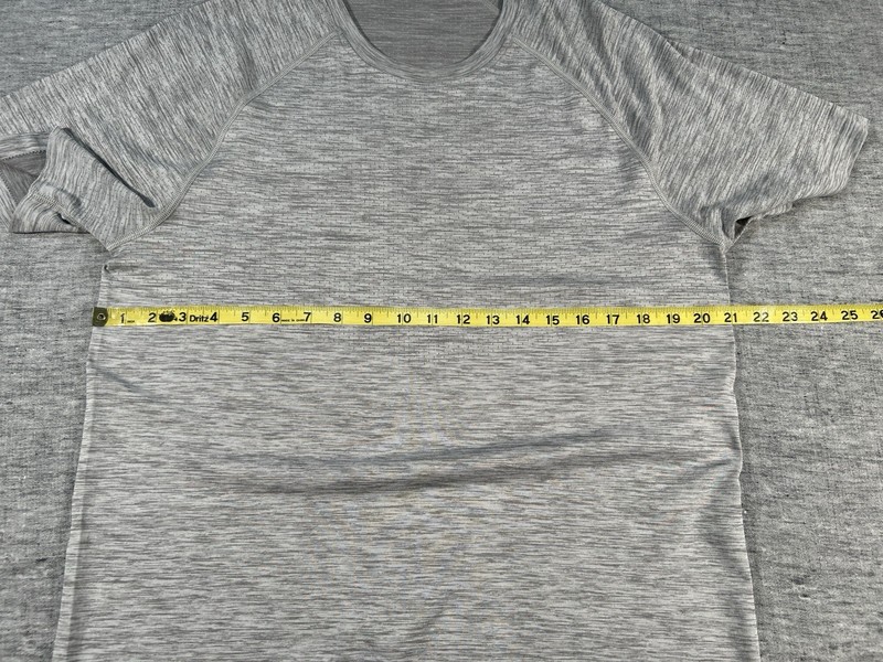 Rhone Vapor Performance Shirt Mens Large Grey Short Sleeve Working Out Training gallery
