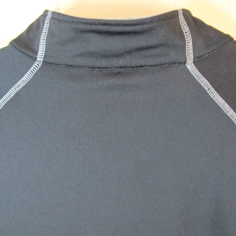 Adidas Lightweight1/4 Zip Performance Pullover Men's Medium Black Stretch Golf gallery