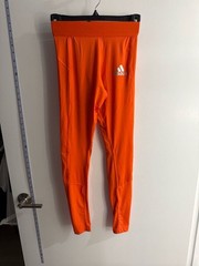 Adidas Woman’s Bright Orange) Alphaskin Inner Long Tights Compression Pants