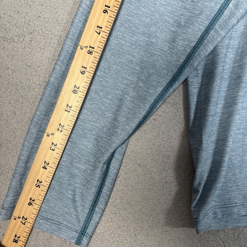 Outerknown Active Shirt Men’s Size 2XL Heather Blue Contrast Stitch Performance gallery