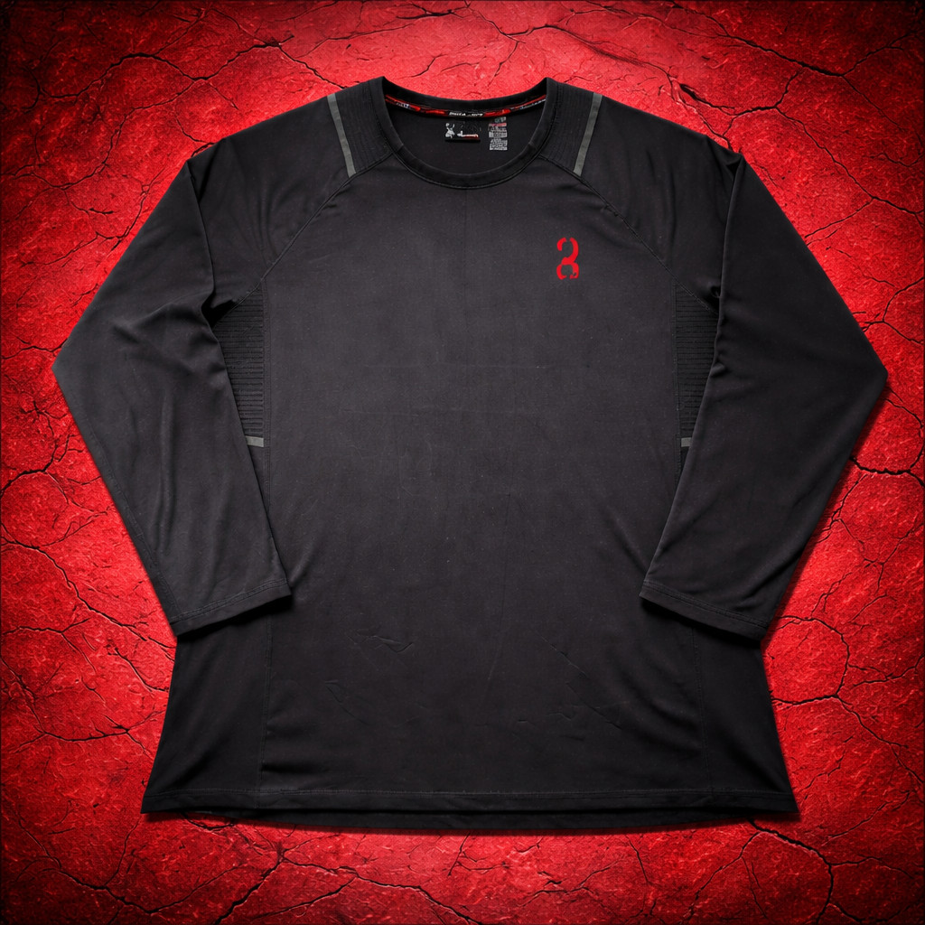 Spyder Active Compression Shirt Mens XL Black Long Sleeve Athletic Base Layer gallery