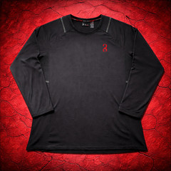 Spyder Active Compression Shirt Mens XL Black Long Sleeve Athletic Base Layer