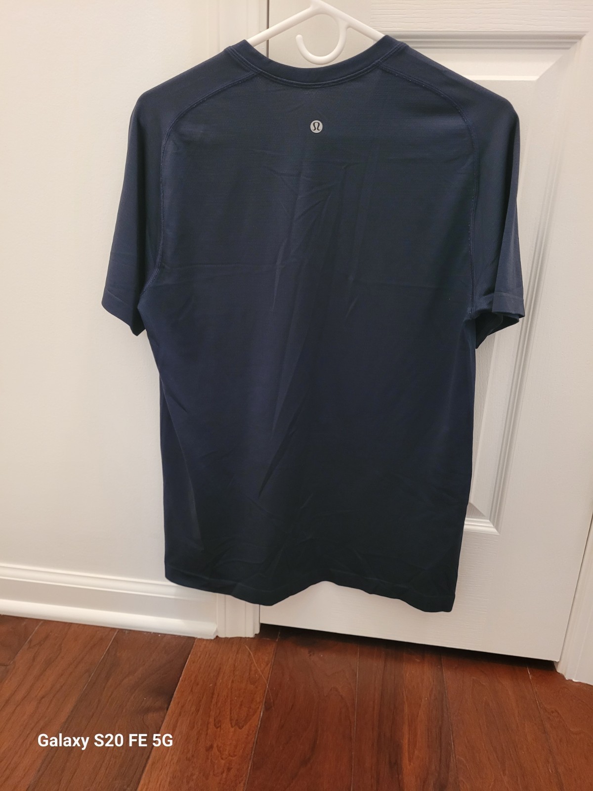 Lululemon Metal Vent Tech Shirt Men's Medium Navy Tee Performance Athletic Gym gallery
