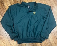Zero Restriction Pullover Jacket Green Oakmont Country Club Golf Men’s Sz Medium