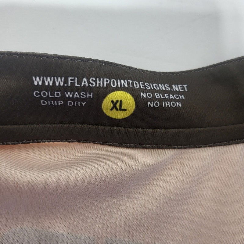 Flashpoint Designs Deadwood Shootout 2019 Western Cowboy Quarter Zip Jersey XL gallery