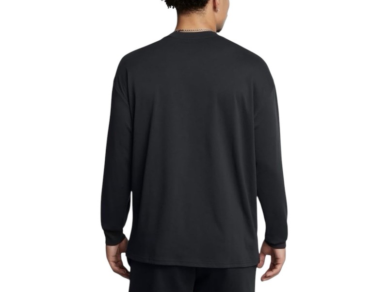 NWT Under Armour Men's Project Rock Long Sleeve Cuffed T-Shirt XL Black gallery