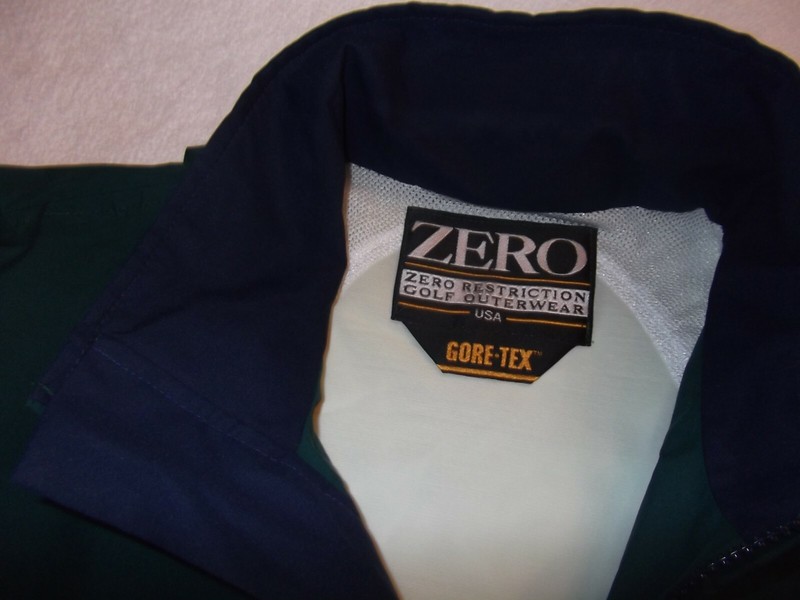 ZERO RESTRICTION GORE-TEX JACKET - L - CYANAMID LOGO - FULL ZIP - gallery
