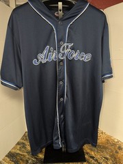United States Air Force USAF Baseball Jersey Blue Mens Size 3XL