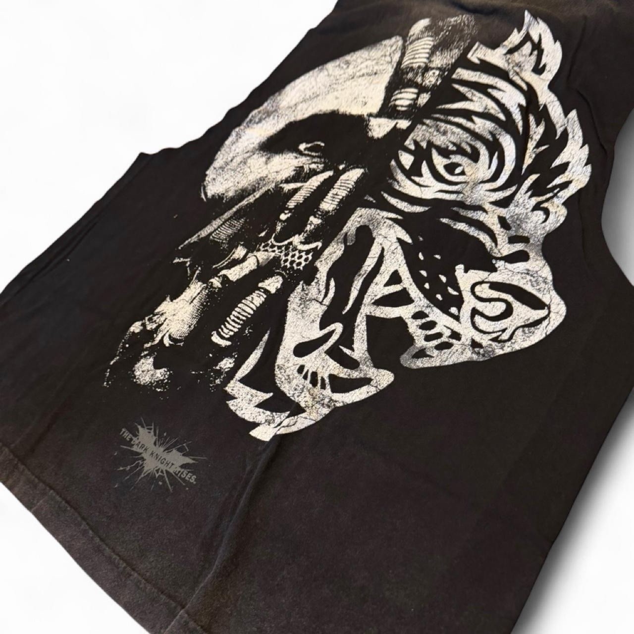 Darc Sport The Dark Knight Rises Bane Collab Black Tommy Muscle Tee Size L. NWT gallery
