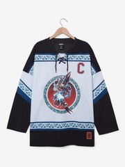 Yu-Gi-Oh! Dark Magician Hockey Jersey “Yugi” 96 Captain BoxLunch size Small